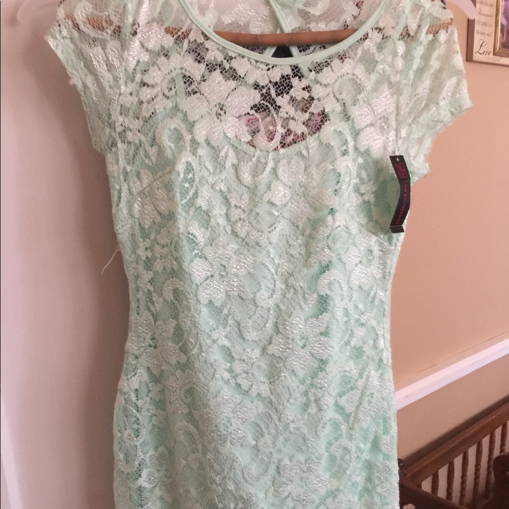 Mini Mint Dress